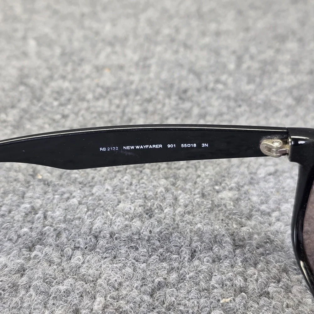 Ray-Ban RB2132 New Wayfarer 901 58□18 145 Black Eyeglass Frames Only